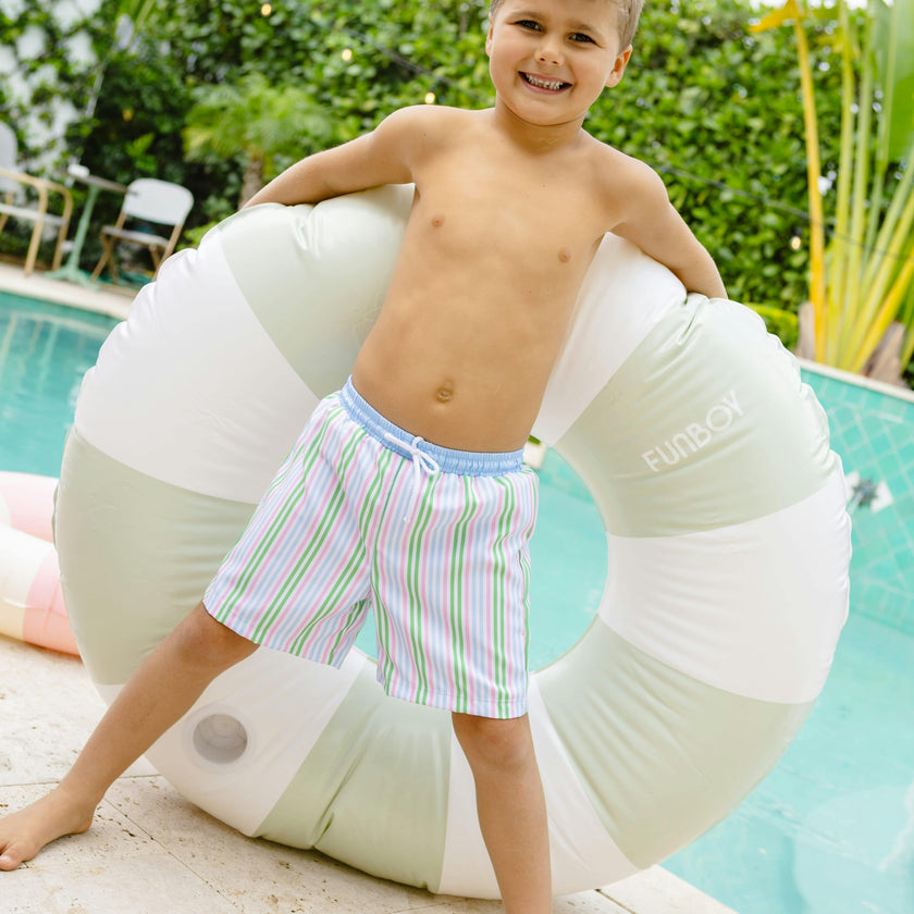 Swim Trunks - Summer Stripe