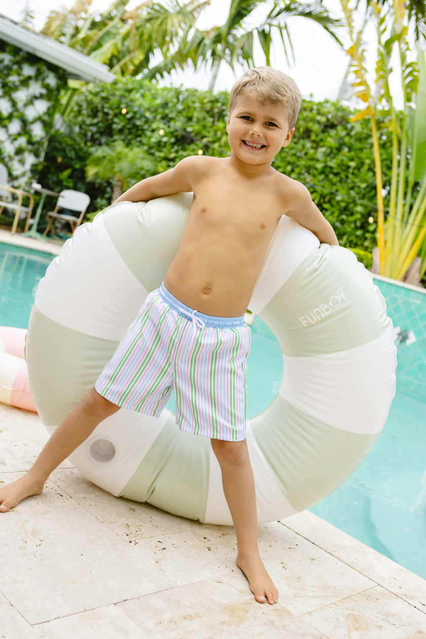 Swim Trunks - Summer Stripe