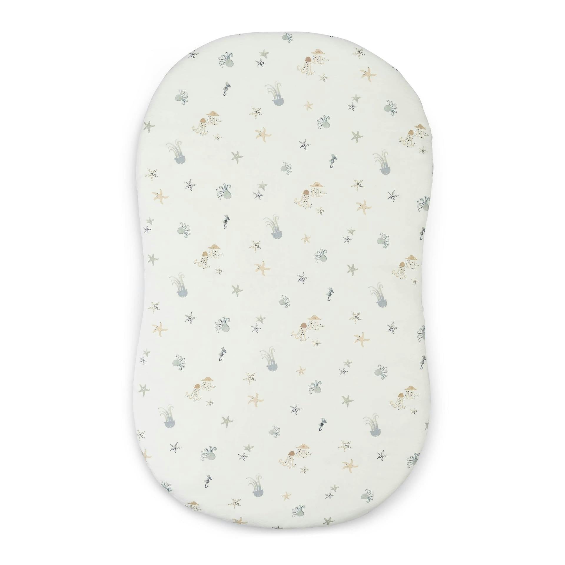 Cove Sea Life Cotton Bassinet Sheet