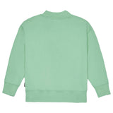 Green Curved Logo Regular Sweatshirt