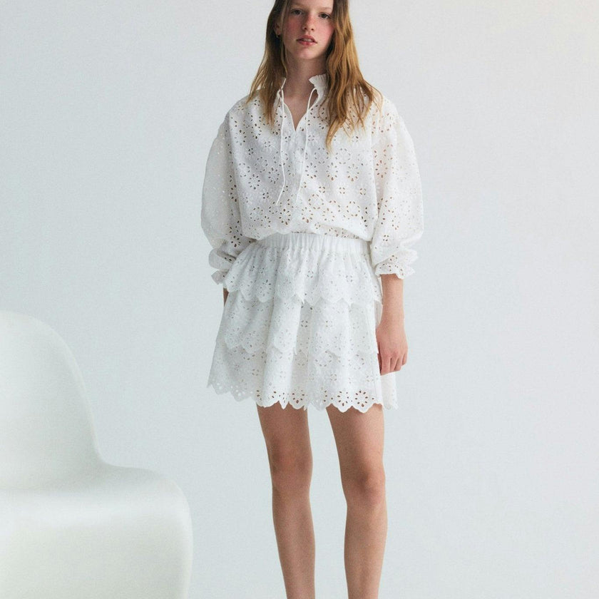 Sakura Teen Skirt Pure Cloud