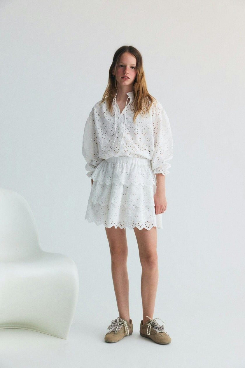 Sakura Teen Skirt Pure Cloud