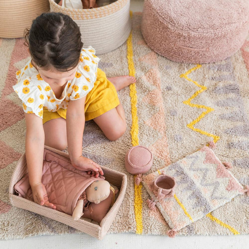 Mini Lorena Ammi Doll & Bed Toy Set