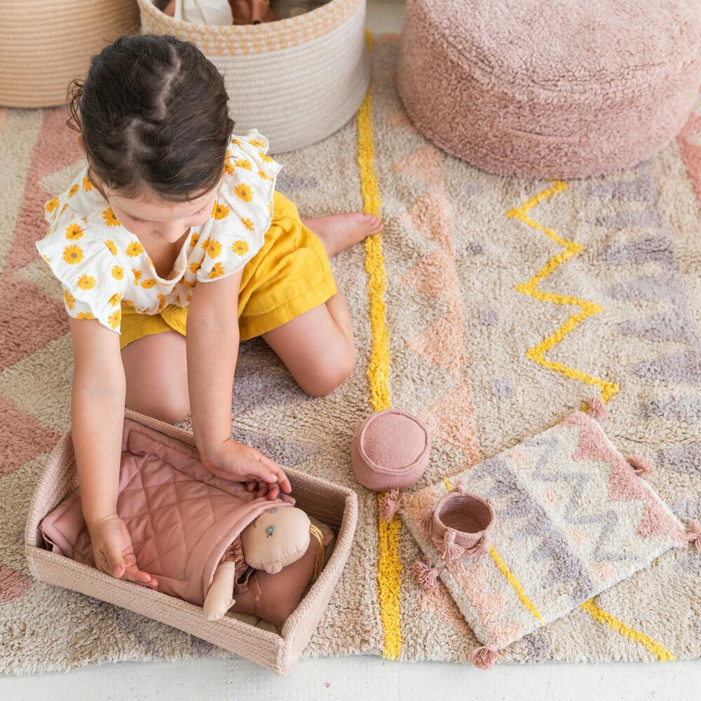 Mini Lorena Ammi Doll & Bed Toy Set
