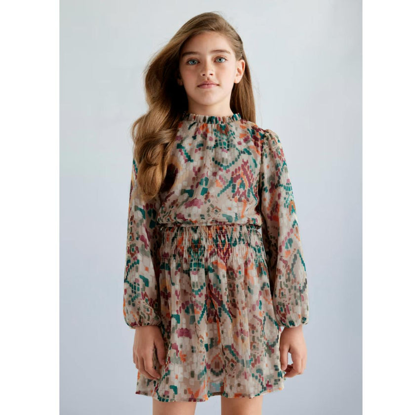 Girl Print Dress