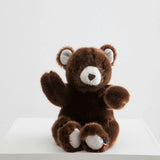 Robert the Bear | Chocolate | Chevron Print