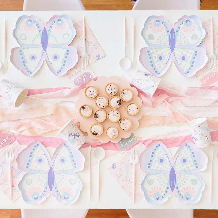 Fairy Garden Butterfly 9 oz Paper Cups