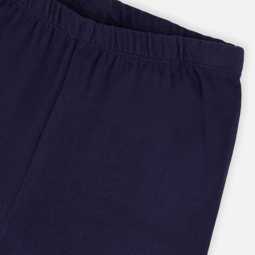 Organic Cotton Leggings Dark Blue