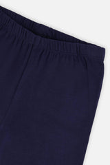 Organic Cotton Leggings Dark Blue