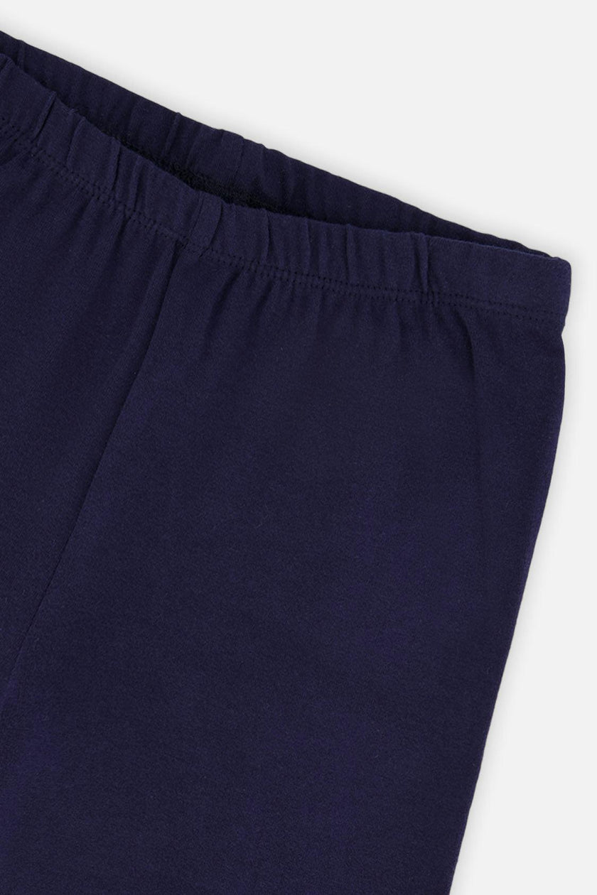 Organic Cotton Leggings Dark Blue