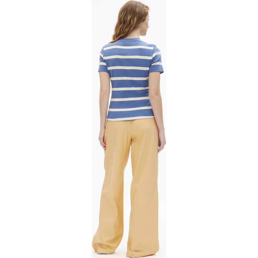 Short Sleeve Carlita Top, Stripes
