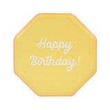 Mixed Happy Birthday Side Plates