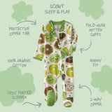 SCOUT Sleep & Play Baby Boys Pajamas