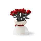 McHugs Romantic Rose Bouquet Weighted Plush 30cm