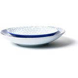 Iris Blue Burst Pip Mix Pasta Bowls