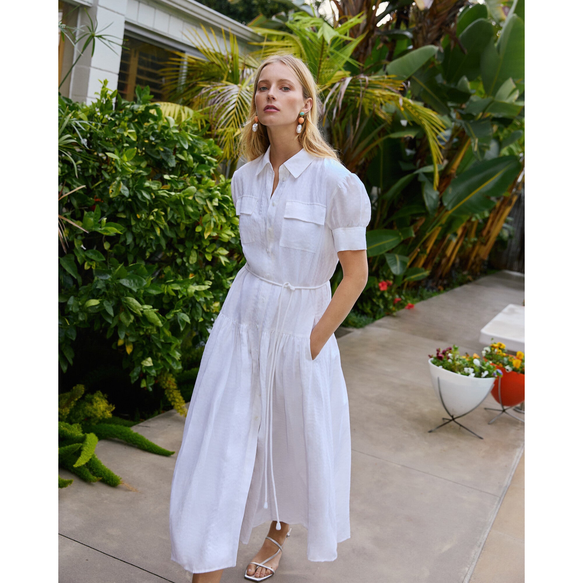 Women's Carrington Dress, White