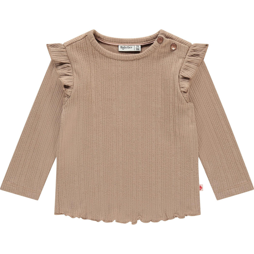 Pointelle Long Sleeve