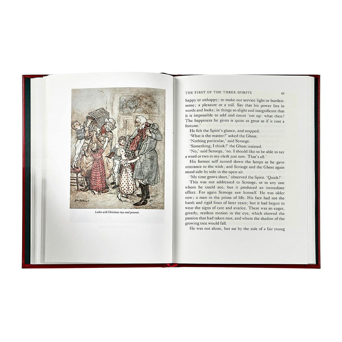 A Christmas Carol Leather Bound Classic Heirloom Book