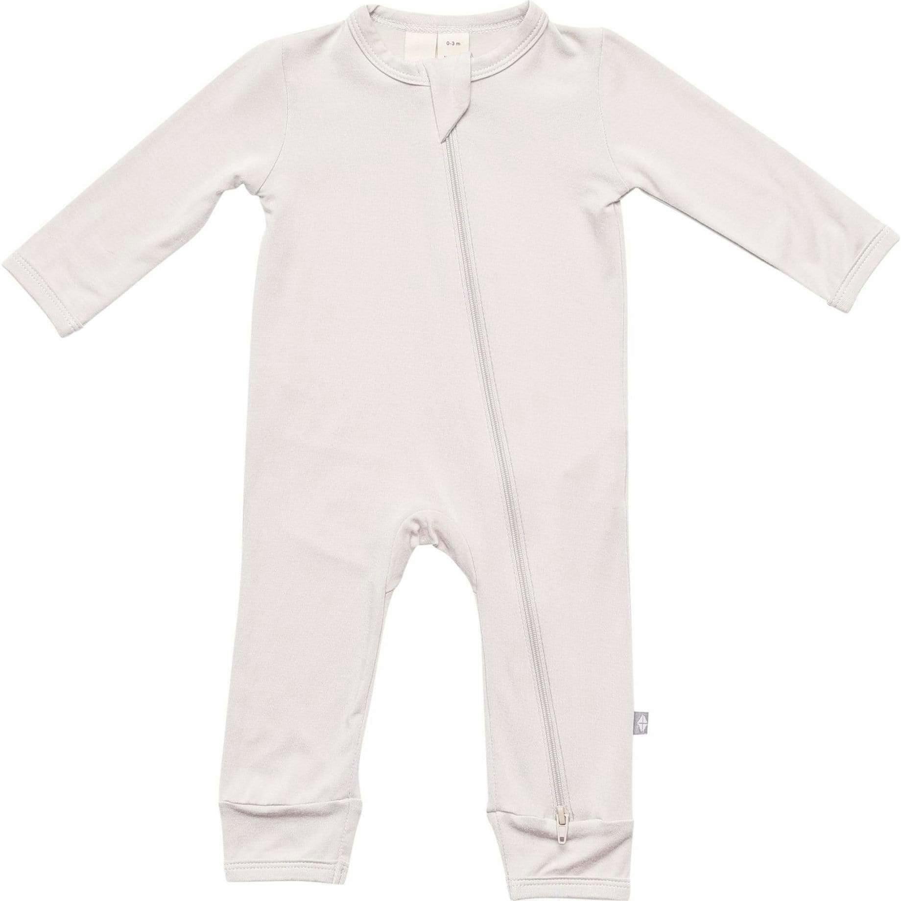 Zippered Romper, Oat
