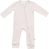 Zippered Romper, Oat