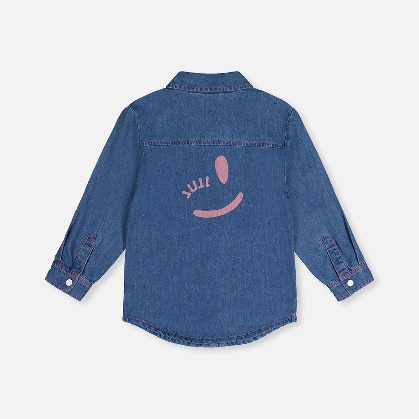 Denim Shirt Navy Blue