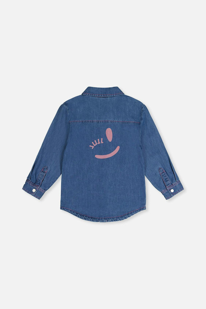 Denim Shirt Navy Blue