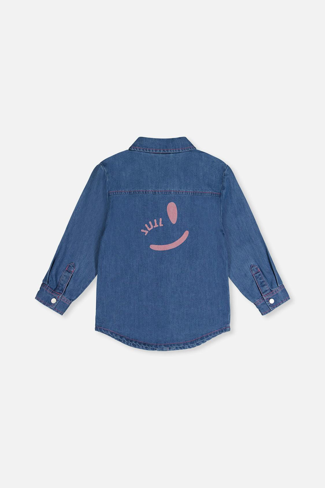 Denim Shirt Navy Blue