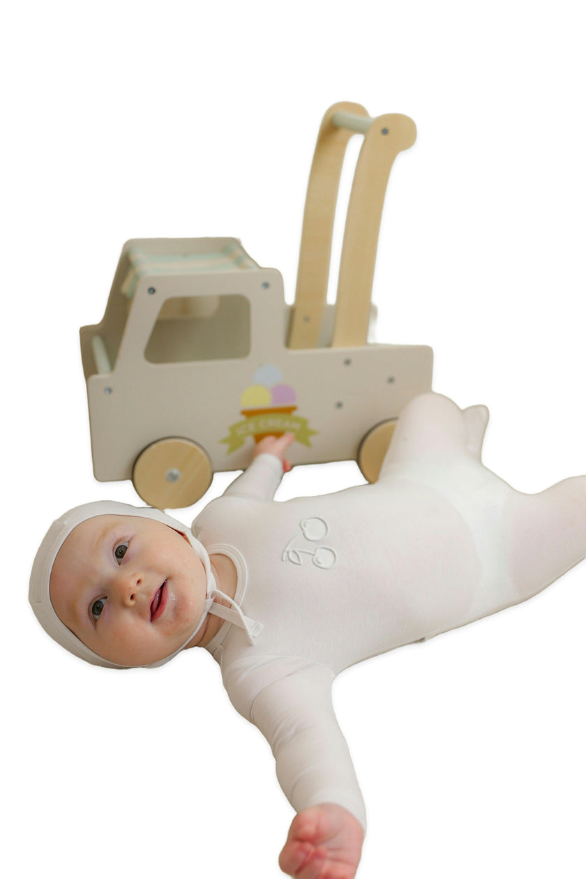 Embossed Cherry Onesie
