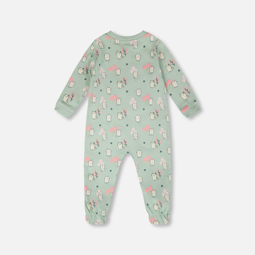 Organic Cotton Baby One-Piece Pajamas