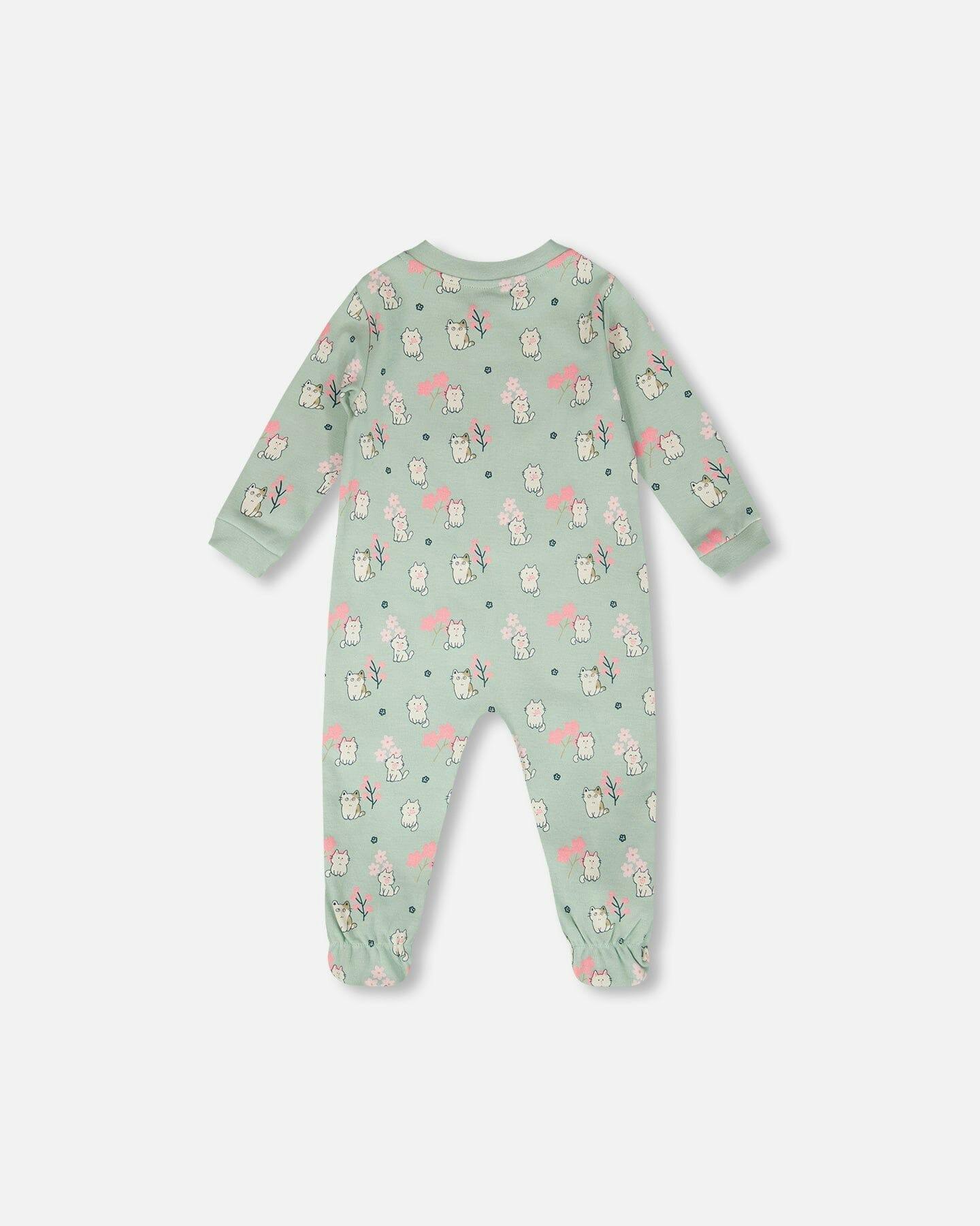 Organic Cotton Baby One-Piece Pajamas