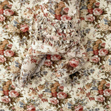 Dauphine Footie Ruffled Zippered One Piece