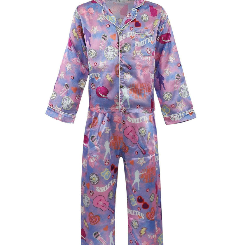 Women's Swiftie Lovers Silky Set