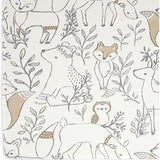 Ezra Fitted Woodland Animal Crib Sheets