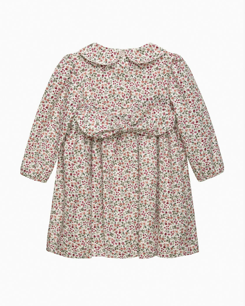Baby Edie Berry Floral Smocked Dress