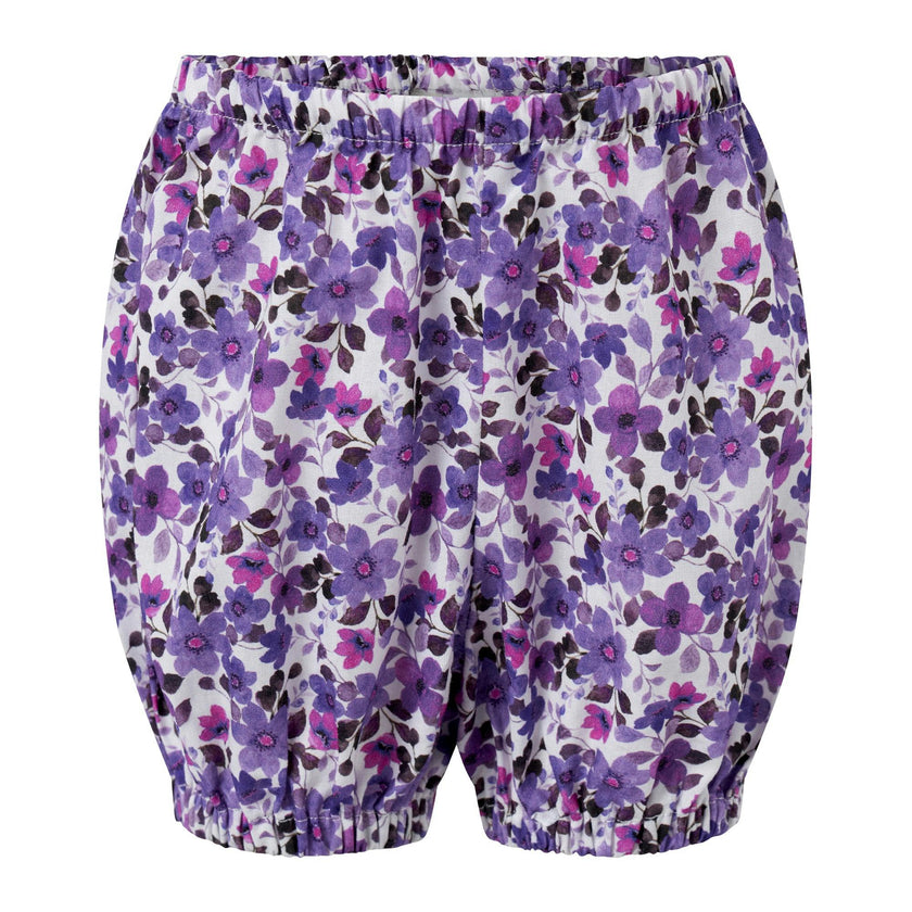 Violet Button-Front Dress & Bloomers