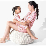 Candy Cane Lane Bamboo Women's Pajama Short Set
