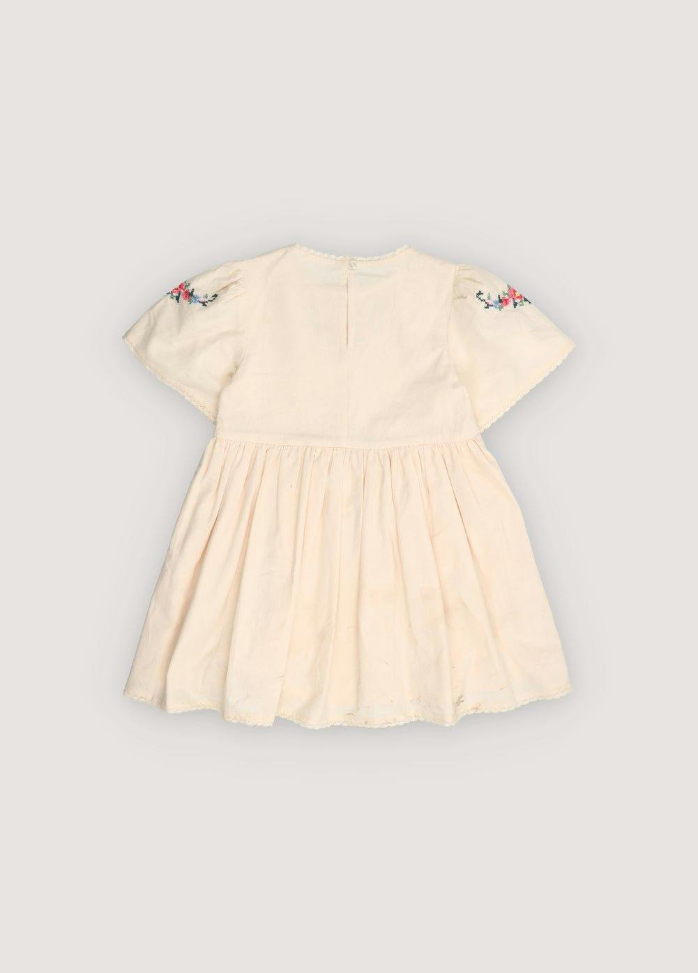 Narcise Dress Ecru