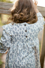 Mika Armhole Ruffle Long Sleeve Dress - Winona Floral