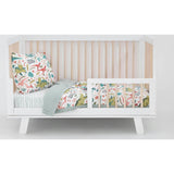 Cotton Muslin Toddler Comforter - Dino Names