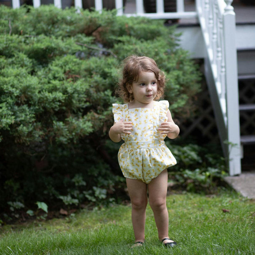 Bubble Romper in Bow Tie Pasta