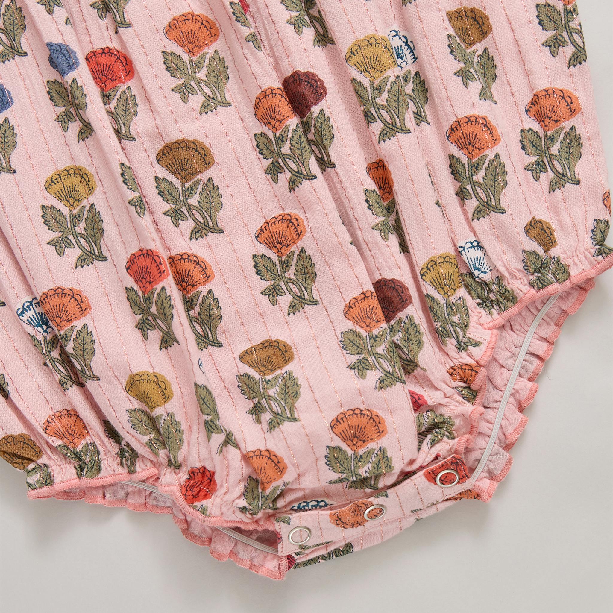 Baby Girls Wynne Bubble - Multi Flower Drop