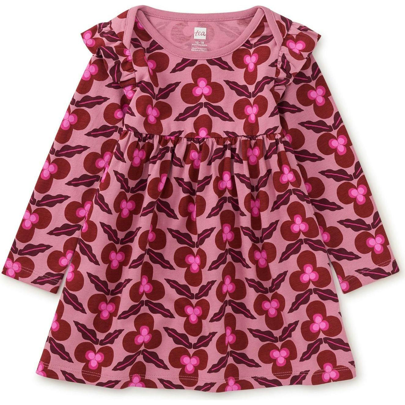 Mighty Mini Baby Dress, Red