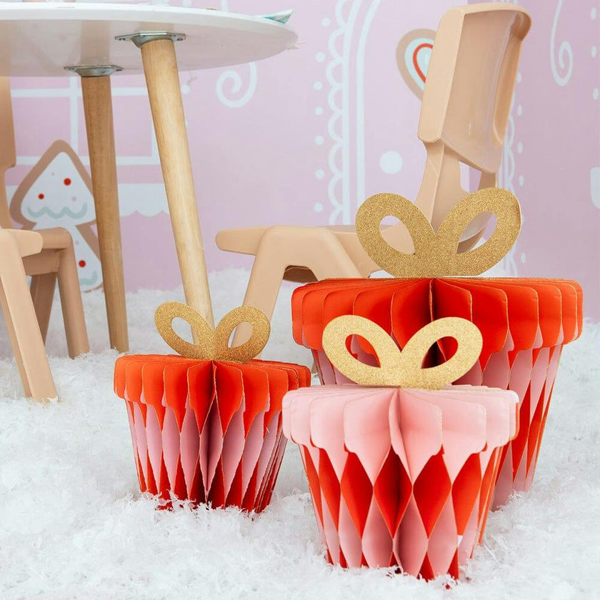 Christmas Present Honeycomb Set