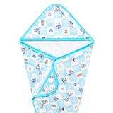 Premium Baby Knit Hooded Towel - Monsters, Inc. Medley
