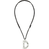 Grande Monogram Necklace in Silver