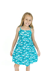 Beluga Whale Bamboo Sundress