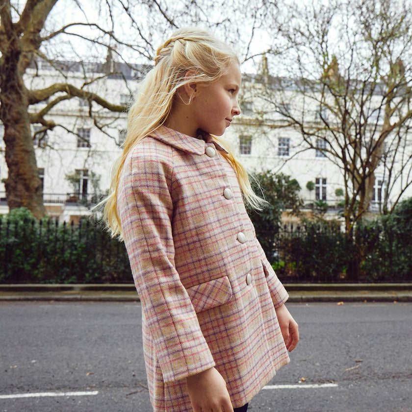 Islington Coat - Blossom Check