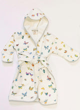 Organic Children’s Bathrobe – Madame Butterfly