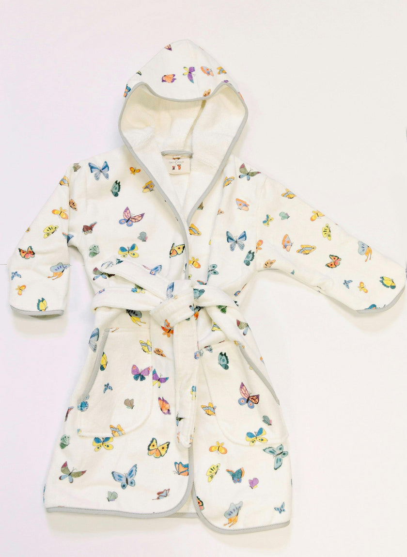 Organic Children’s Bathrobe – Madame Butterfly