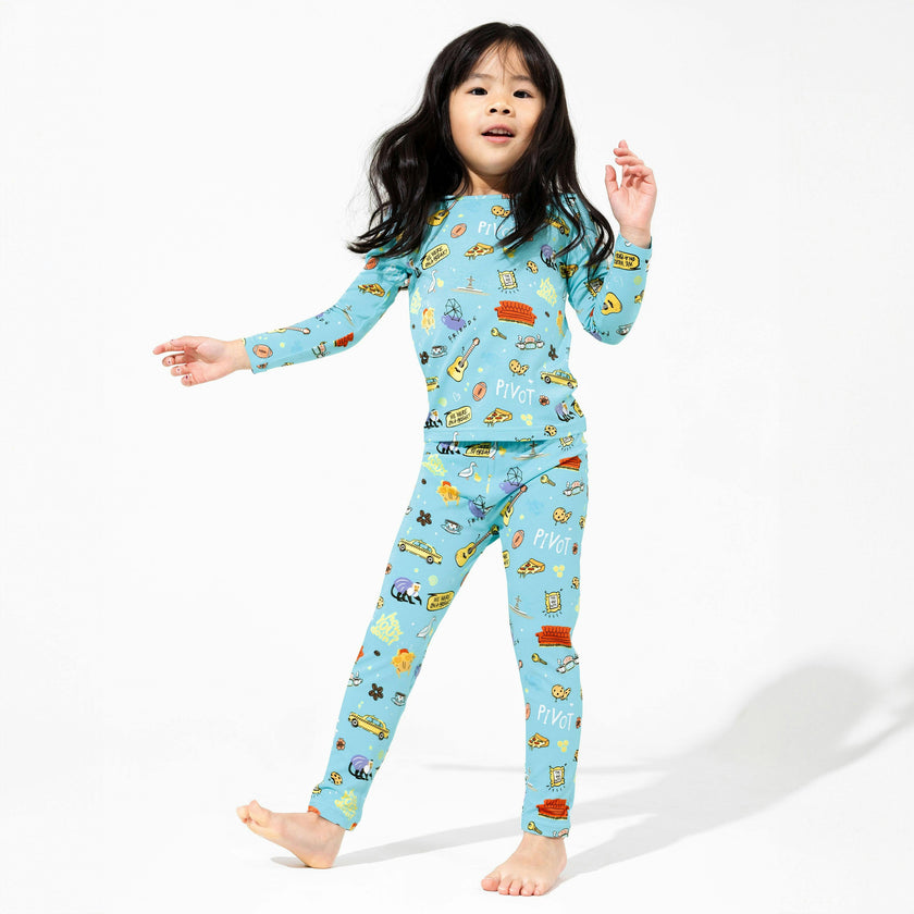 FRIENDS™: Central Perk Bamboo Kids Pajamas